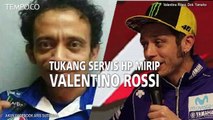 Viral, Tukang Servis Ponsel Mirip Pembalap Valentino Rossi