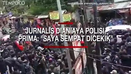 Kesaksian Jurnalis Dianiaya Polisi saat May Day, Saya Sempat Dicekik