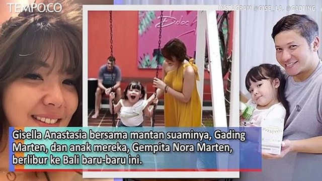 Gisella Anastasia Gading Marten Liburan Bersama ke Bali