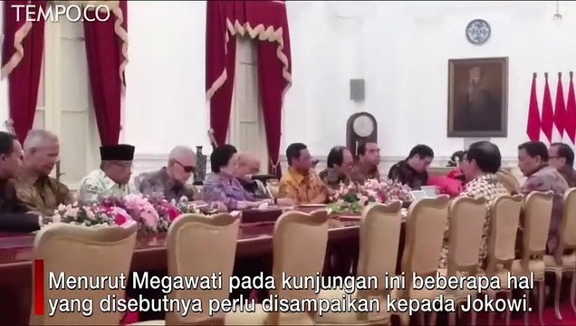 Megawati dan BPIP Temui Jokowi di Istana Merdeka