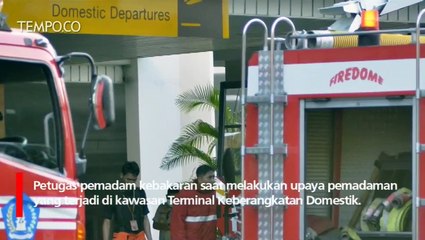Kebakaran Bandara Ngurai Rai, Terminal Domestik Dialihkan