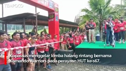 HUT Ke-67, Kopassus Gelar Adu Ketangkasan