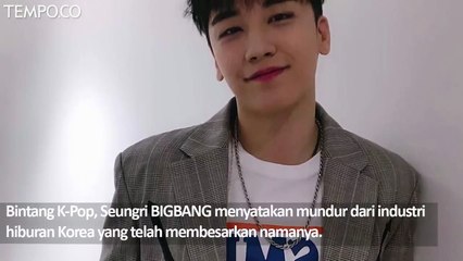 Kronologi Seungri yang Pensiun Terkait Kasus Prostitusi