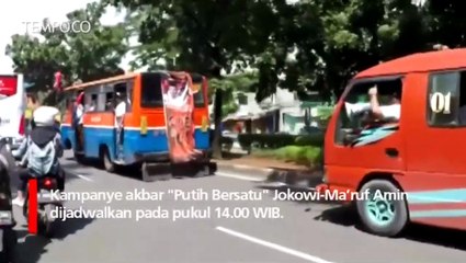 Kampanye Akbar Jokowi-Ma‚Äôruf Amin, GBK Dipadati Massa