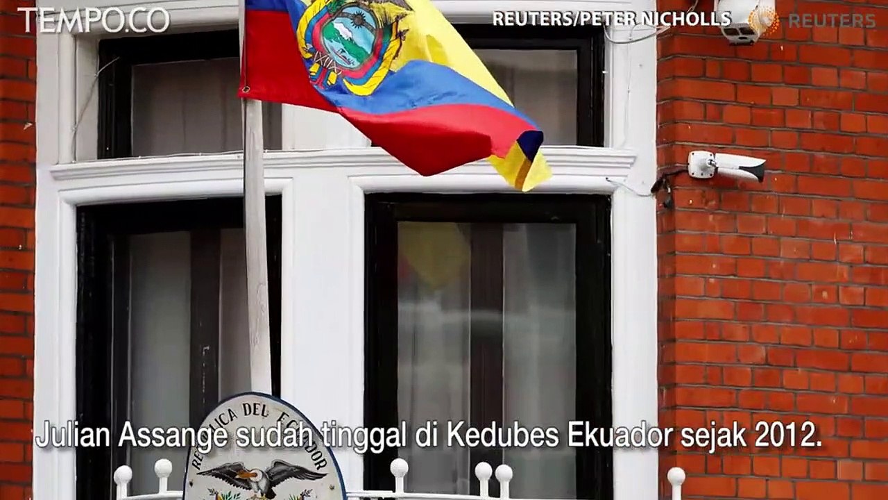 Pendiri WikiLeaks Julian Assange Ditangkap