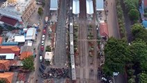 Jalur Kereta Double-double Track Dibuka, Dua Perlintasan Ditutup