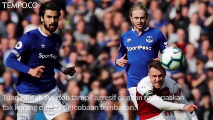 Fakta-Fakta Everton vs Arsenal Liga Inggris
