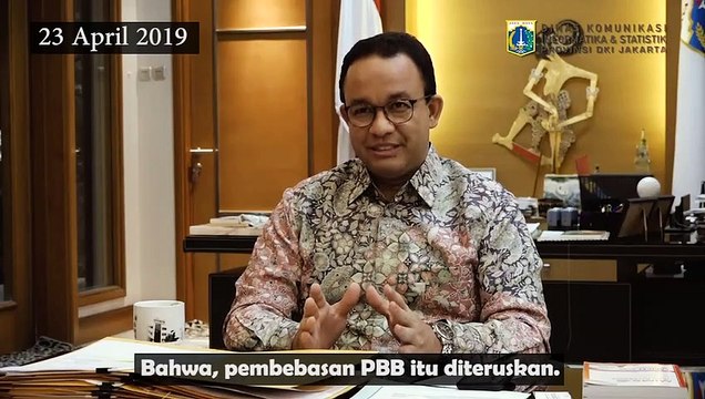 Anies Baswedan Perluas Gratis PBB untuk Kalangan Ini