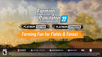 Farming Simulator 22 Platinum Official Launch Trailer.