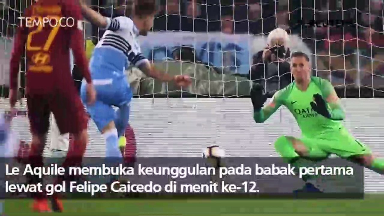 Bungkam As Roma 3 0 Lazio Menangi Derby Della Capitale Video Dailymotion 