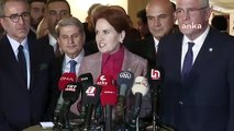 Meral Akşener'den Erdoğan'a masa resti