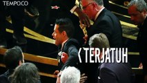 Terjatuh saat Turun Panggung Oscar, Rami Malek Dapat Perawatan Medis