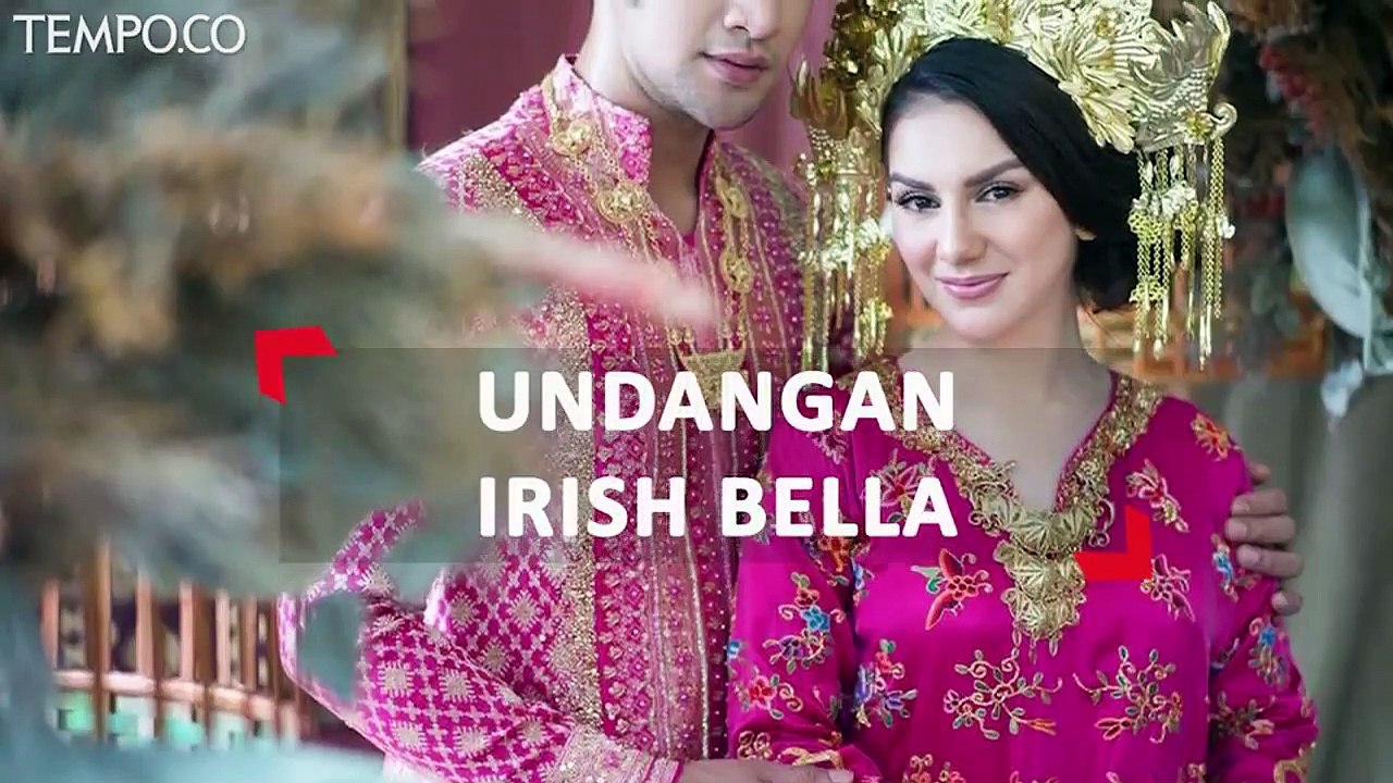 Viral, Undangan Pernikahan Ammar Zoni dan Irish Bella