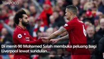 Mohamed Salah Pahlawan Kemenangan Liverpool Vs Tottenham