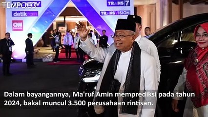 Ma‚Äôruf Amin Sebut Infrastruktur Langit, Ini Penjelasannya