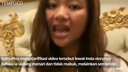 Video Pakaian Dalamnya Viral, Ini Klarifikasi Salmafina Sunan