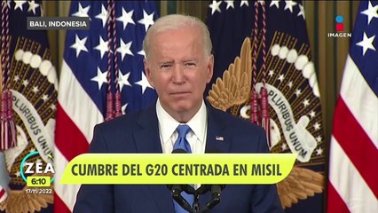 Cumbre del G20 se centra en la caída de un misil en Polonia