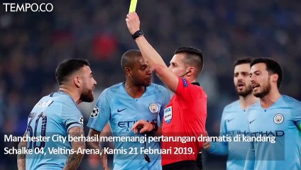 Liga Champions: Laga Dramatis Man City Vs Schalke