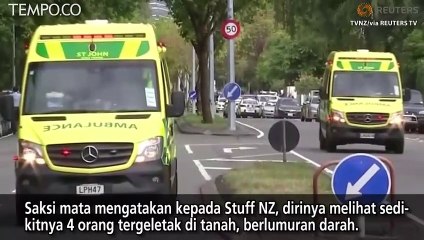 Suasana Panik Saat Salat Jumat Masjid Ditembaki Membabi-buta