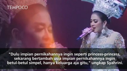 Syahrini Impikan Pernikahan Sederhana