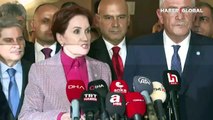 Cumhurbaşkanı Erdoğan'ın 'Altılı Masa'dan ayrıl' çağrısına Meral Akşener'den yanıt