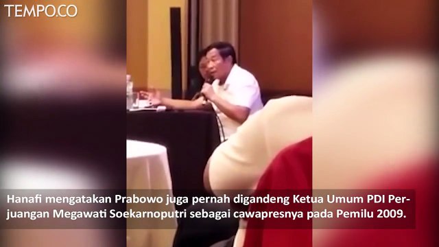 Video Agum Gumelar soal Prabowo Dipecat dari TNI, Ini Respons BPN