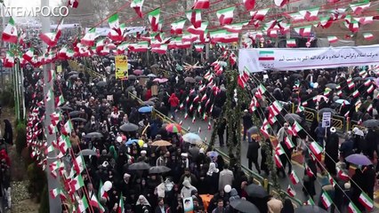 40 Tahun Revolusi, Iran Bertahan di Tengah Gempuran Sanksi