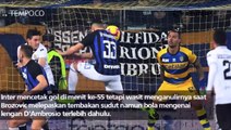 Gol Martinez Selamatkan Inter Milan vs Parma