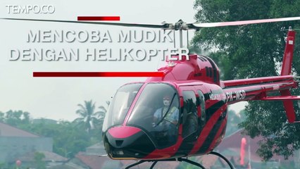Mudik ke Bandung Naik Helikopter, Siapkan Budget Rp 16 Juta