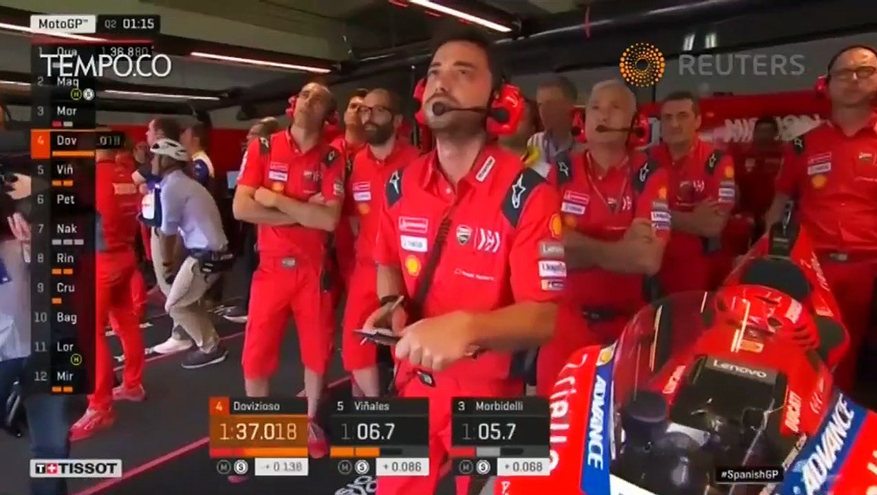 MotoGP Spanyol: Fabio Quartararo Cetak Hasil Tercepat