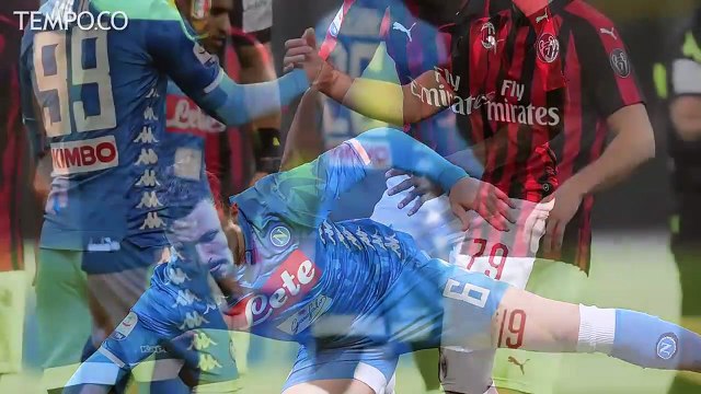 Coppa Italia: AC Milan Vs Napoli, Piatek Borong Dua Gol