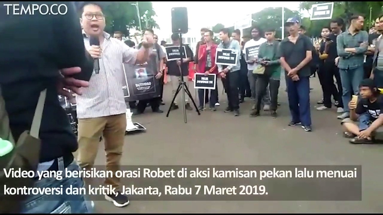 Bergulir Desakan untuk Bebaskan Dosen UNJ Robertus Robet