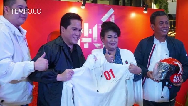 Erick Thohir Luncurkan Suvenir Resmi Jokowi-Ma‚Äôruf Amin