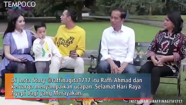 Momen Lucu Rafathar Raffi Ahmad Bertemu Jan Ethes