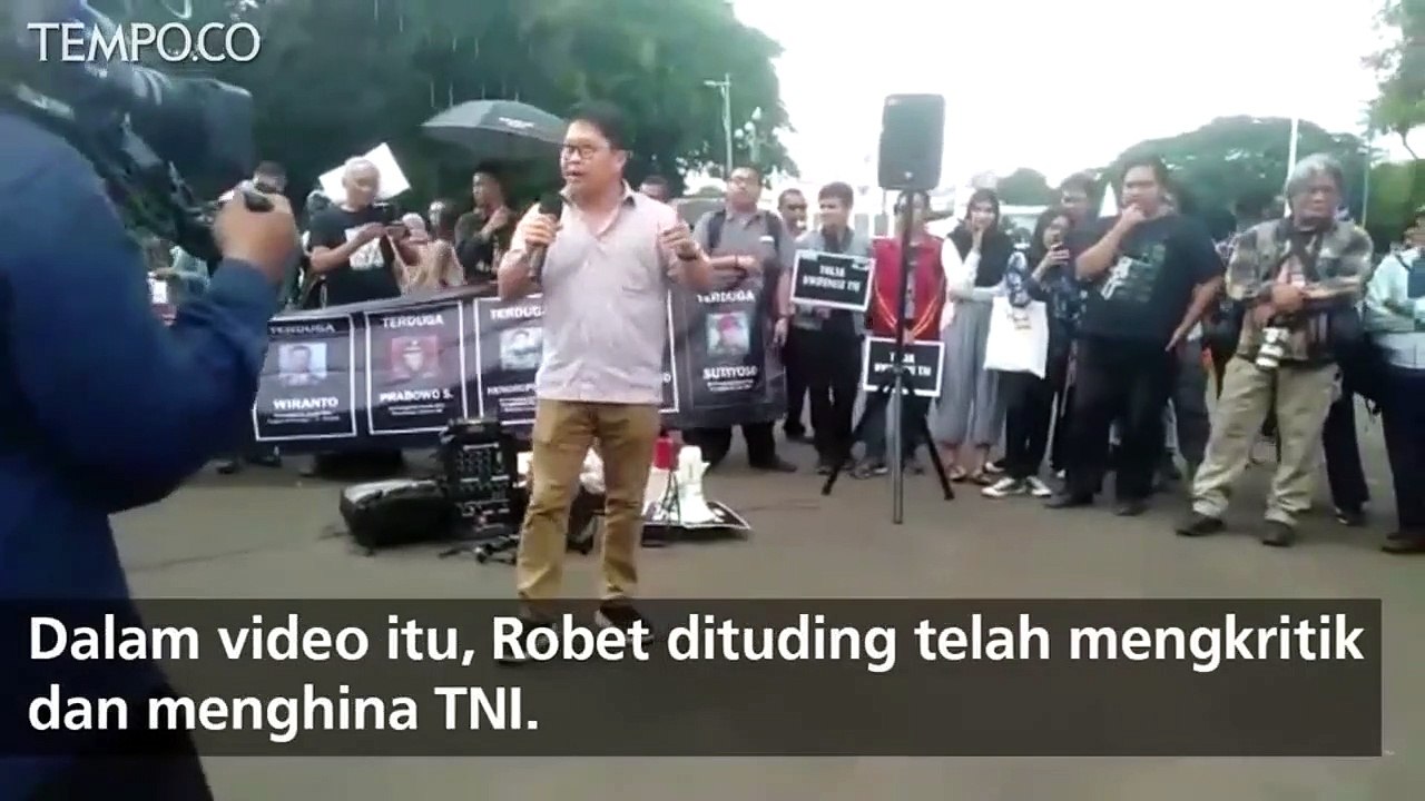 Orasi di Aksi Kamisan, Penyebab Robertus Robet Jadi Tersangka?