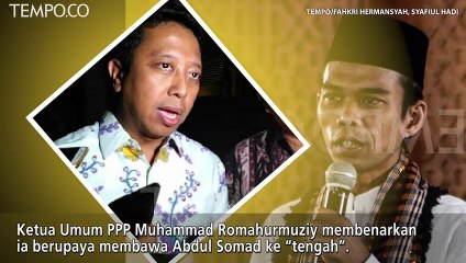 Taktik Ketua Umum PPP agar Abdul Somad Tak ke Prabowo