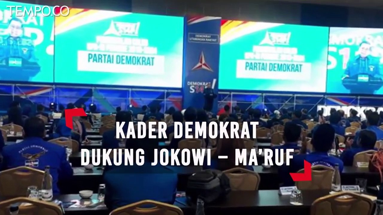 Kader Demokrat, Wali Kota Cirebon Deklarasi Dukung Jokowi ‚Äì Ma‚Äôruf