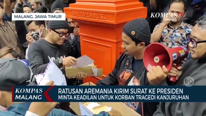 500 Surat Dikirim Aremania ke Presiden Jokowi, Minta Pengusutan Tuntas Tragedi Kanjuruhan