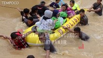 Banjir Sulawesi Selatan, Ribuan Orang Mengungsi