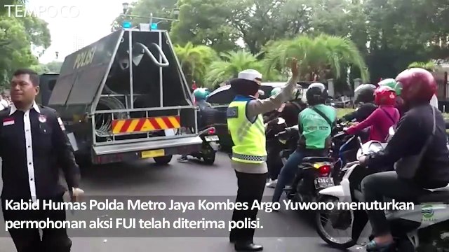 4.000 Personel Gabungan Amankan Aksi FUI di KPU