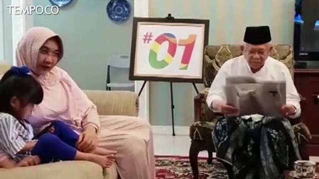 Persiapan Ma'ruf Amin dan Sandiaga Uno Jelang Debat Capres