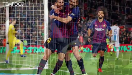 La Liga: Barcelona vs Leganes, Trio Blaugrana Cetak Angka