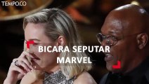 Brie Larson dan Samuel L. Jackson Bicara tentang Marvel di Ajang Oscar