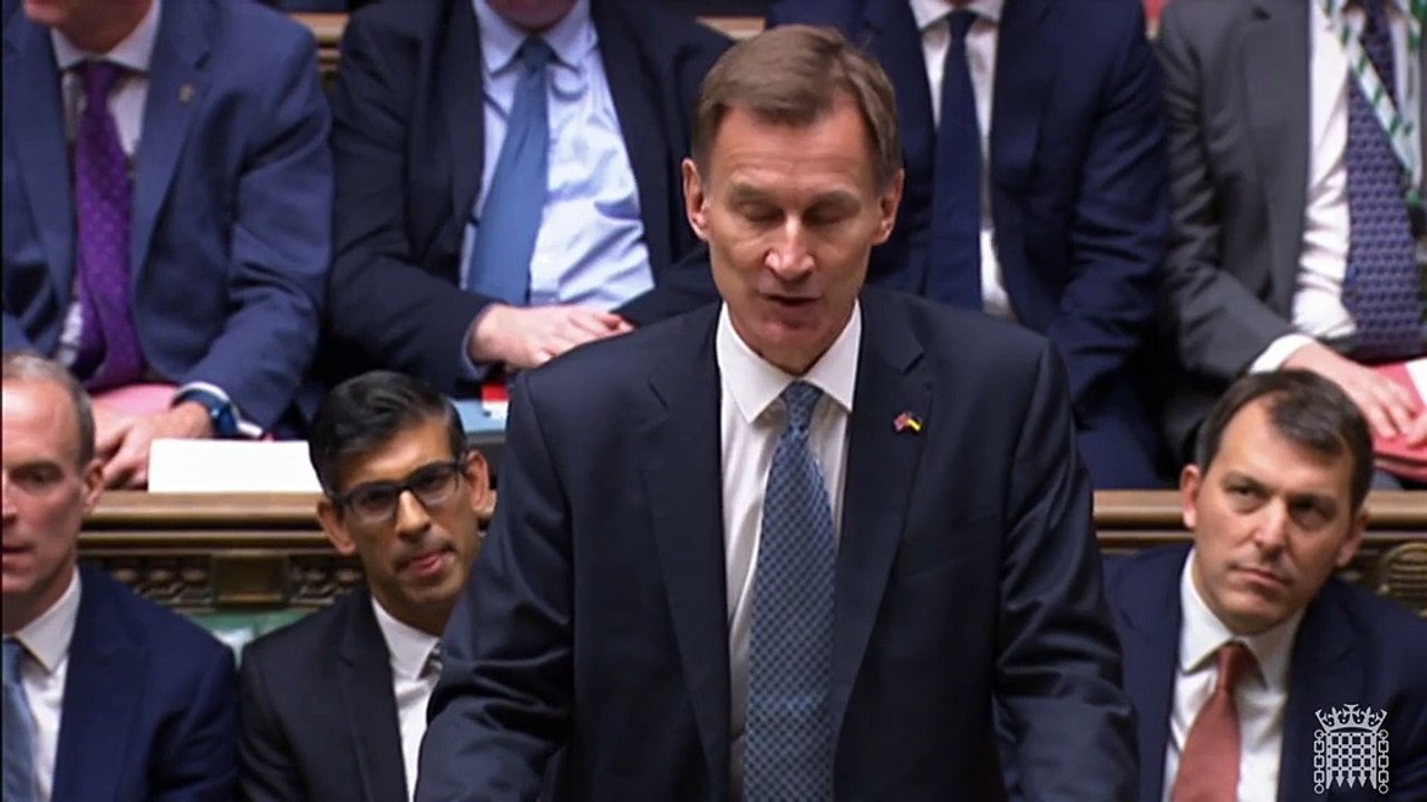 Chancellor of the Exchequer delivering his Autu...