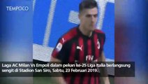 Kemenangan 3 Gol AC Milan Lawan Empoli
