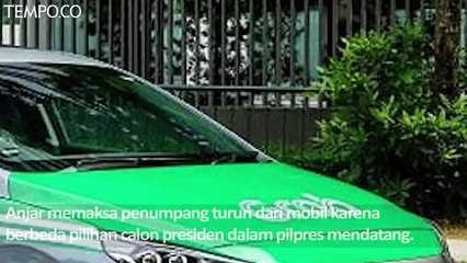 Viral, Penumpang Dukung Jokowi, Diusir Sopir Grab