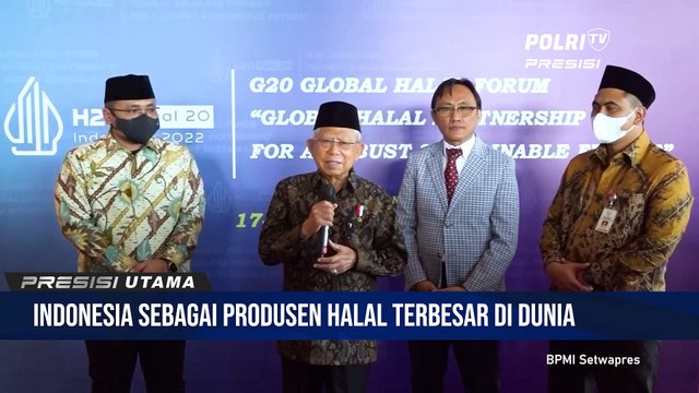 Keterangan Pers Wakil Presiden, Usai Buka Acara H20