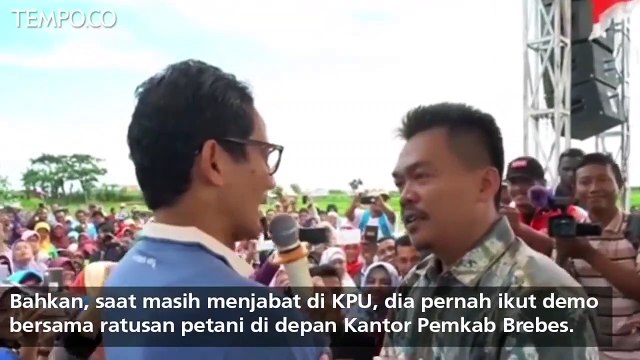 Cerita Bekas Anggota KPU Soal Tuduhan Sandiwara dengan Sandiaga