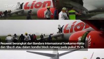 Pesawat Lion Air Tergelincir di Pontianak, Penumpang Selamat