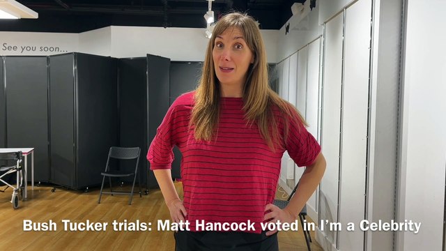 I’m a Celebrity Bush Tucker trials Matt Hancock gets voted